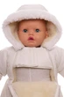 Комбинезон на меху Babykroha без логотипа молочный 74 см (51186) - изображение 2