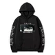 Худі з принтом аніме Аніме Зошит Смерти S Чорний (H000014-B-S) - изображение 1