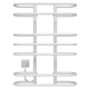 Рушникосушарка електрична Британіка П7 600х800 Deffi нержавіюча сталь (Білий, WD03, Ліве підключення) ( C.BR.80.60.7.E.W.L.3 ) - зображення 1