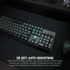 Игровая проводная механическая клавиатура Fantech ATOM MK886V2 Blue Switch c RGB подсветкой Black - изображение 7