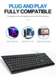 Проводная клавиатура с мышью TWolf TF500 UA/ENG раскладка Black - изображение 6