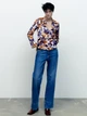 Рубашка женская Zara 9224/743 XS Коричневая (09224743090017) - изображение 3