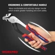 Клещи переставные Workpro 300 мм CR-Ni PRO (WP231112) - изображение 9