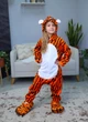 Піжама кігурумі Kigurumi для дівчинки Тигр Помаранчевий на зріст 100 - 110 см (202441) - зображення 1