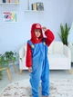 Піжама кігурумі Kigurumi для дівчинки Super Mario Супер Маріо Синій на зріст 110 - 120 см (205441) - зображення 3