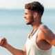 Навушники BOROFONE BE59 Rhythm neckband BT earphones Gray - зображення 4