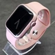 Смарт-годинник Smar Watch Fendior Z97 mini 41 мм голосовий виклик повідомлення з соц мереж рожевий - зображення 9