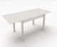 Обеденный раскладной стол Fusion furniture Марсель 900 Ваниль/Шелковый камень - изображение 2