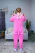 Чоловічі кігурумі доросла та підліткова Kigurumi Пантера Рожева M 155-165 см (1035/2) - зображення 7