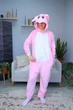 Чоловічі кігурумі доросла та підліткова Kigurumi Кролик Зайчик Рожевий M 155 - 165 см (1053/2) - зображення 4