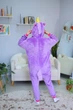 Піжама кігурумі для дівчинки Kigurumi Єдиноріг Фіолетовий на зріст 165-175 см (1011/2) - зображення 4