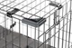 Металлическая клетка для больших собак весом до 40 кг Ferplast DOGGY HUB 105 NERO, 106x69x70 см - изображение 3