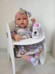 Лялька пупс реборн з м'яким тілом Ane Baby Marina&Pau у сукні, 45 см - зображення 2