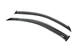 Ветровики для Mercedes Vito W639 2004-2014 (2 шт, с хром молдингом), Дефлекторы окон Mercedes Vito W639 - изображение 2