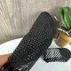 Женская сумка бананка на грудь KIRS с камушками стразами сумочка черная (1398Ч) - изображение 7
