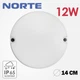 Cвітильник cвітлодіодний 1-NСP-1402 12W 6500К круг IP65 TM NORTE - зображення 2
