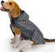 Дощовик для собак з капюшоном Barksi Textile М Картатий (17548718) - зображення 1