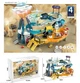 Гараж с треком ToyCloud Космическая станция - космодром, 4 машинки, космический корабль - изображение 3