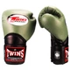 Боксерские перчатки Twins Boxing Gloves BGVL11 Olive Black (BGVL11-OLBK-10oz) - изображение 2