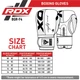 Боксерские перчатки RDX F4 Boxing Gloves Hook & Loop White Black (BGR-F4B-16OZ) - изображение 5