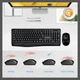Беспроводная клавиатура с мышью для пк и ноутбука TWolf TF100 USB 2.4Гц (UkrEn) Black - изображение 2