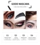 Тушь для ресниц Vibely 4D Volume Eyelash Mascara с эффектом удлинения 13 мл - изображение 8