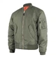 Бомбер куртка Mil-Tec ma-1 flyers basic Olive 10402001 размер M - изображение 1