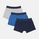 Набор детских трусов-боксеров 3 шт для мальчика Unco Boxer Y Pack3 110-116 см Bleu Jeans (ROZ6501018342) - изображение 2