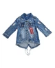 Детская джинсовая куртка RESSER DENIM для девочки 110 см голубая - изображение 1
