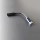 Адаптер кабель - перехідник OTG з USB Type C (папа) до aux Jack 3,5 мм чорний - зображення 2