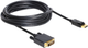 Kabel Delock DisplayPort 1.1 – DVI 5 m Black (4043619825936) - obraz 2