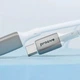 Дата кабель Proove Flex Metal Type-C to Lightning 27W (1m) White - изображение 3