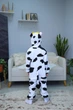 Пижама кигуруми Kigurumi для мальчика Бык Корова Белый на рост 175 - 182 см (204842) - изображение 5