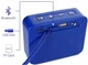 Бездротова Bluetooth акустика з FM, USB/SD та TWS T&G 166 Синій (TG166BL) - изображение 2
