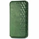Чехол Deexe Rhombus Wallet для Samsung Galaxy A06 (A065) - Green - изображение 4