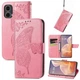 Чохол-книжка з малюнком UniCase Butterfly Pattern для Motorola Moto G85 - Pink - зображення 4