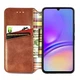 Чехол Deexe Rhombus Wallet для Samsung Galaxy A06 (A065) - Brown - изображение 2