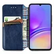 Чохол Deexe Rhombus Wallet для Samsung Galaxy A06 (A065) - Blue - зображення 2