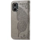 Чохол-книжка з малюнком UniCase Butterfly Pattern для Motorola Moto G85 - Grey - зображення 5