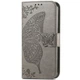 Чохол-книжка з малюнком UniCase Butterfly Pattern для Motorola Moto G85 - Grey - зображення 6