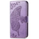Чехол-книжка с рисунком UniCase Butterfly Pattern для Samsung Galaxy A06 (A065) - Light Purple - изображение 5