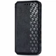 Чехол Deexe Rhombus Wallet для Samsung Galaxy A06 (A065) - Black - изображение 4