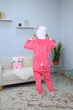 Женская кигуруми пижама взрослая и подростковая Kigurumi Hello Kitty Хеллоу Китти в горошок Розовый L 165-175 см (1084) - изображение 5