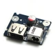 USB плата, разъем питания для ноутбука LENOVO G580 G585 ( 55.4XA03.001G ) LG4858 - изображение 2