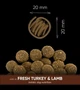 Сухий корм Savory Large Breed rich in Fresh Turkey and Lamb для собак великих порід з м'ясом індички і ягняти 3 кг (30235) - зображення 2