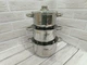 Набор кастрюль Benson 6 предметов из нержавеющей стали (BN-205) - изображение 4