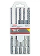 Набір ударних бурів Bosch SDS-Plus-5X, 5 шт (2608833911) - зображення 2