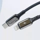 Дата кабель Proove Flex Metal Type-C to Lightning 27W (1m) Black - изображение 3