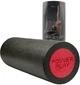 Массажный ролик (роллер) гладкий PowerPlay 4021 Fitness Roller 45x15 см Черно-красный (PP_4021_Bl/Red_(45*15)) - изображение 2
