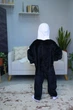 Пижама кигуруми Kigurumi для мальчика Скелет Черно-белый на рост 145 - 155 см (202242) - изображение 5